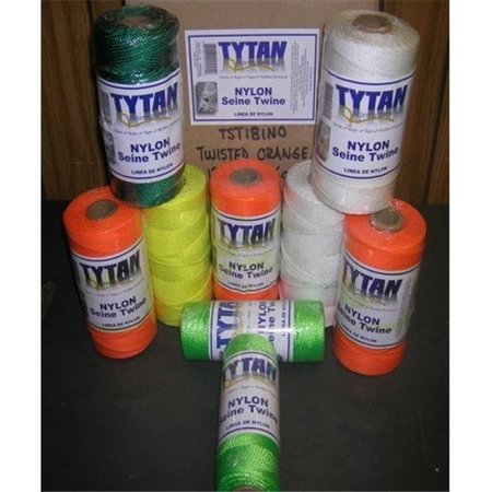 TYTAN INTERNATIONAL Tytan International TST218W Nylon Twisted Seine Twine; White - 21 in. x 450 ft. TST218W